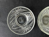 Crystal glassware set with starburst pattern - thumbnail 4 of 25