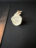 Decorative palm-tree lamp with nativity scene shade and Lenox dolphin figurine - thumbnail 9 of 11