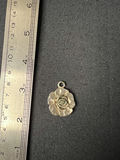 Assorted pendants: flower, shell, and cabochon disk - thumbnail 2 of 10
