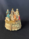 Clay Nativity Scene Figurine Set and Nativity Music Box - thumbnail 7 of 14
