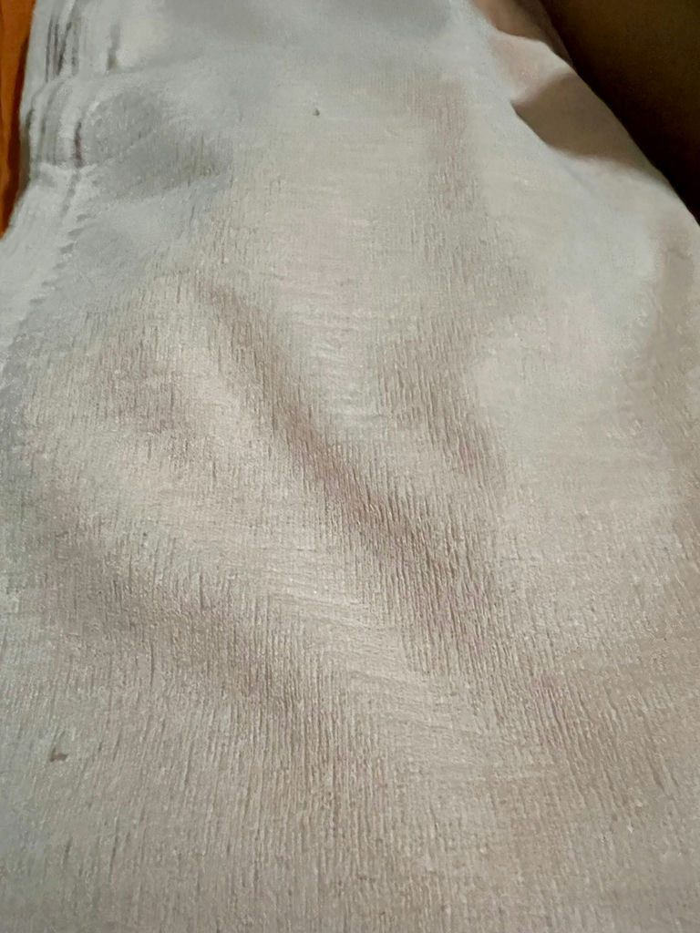 Vintage double knit fabrics and cotton textiles: solid, floral, polka dot, houndstooth - image 3 of 13
