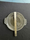Crystal Glass Dish with Matching Creamer and Grape glass dish - thumbnail 3 of 8