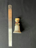 Ceramic bell with angel girl figurine on top - thumbnail 5 of 6