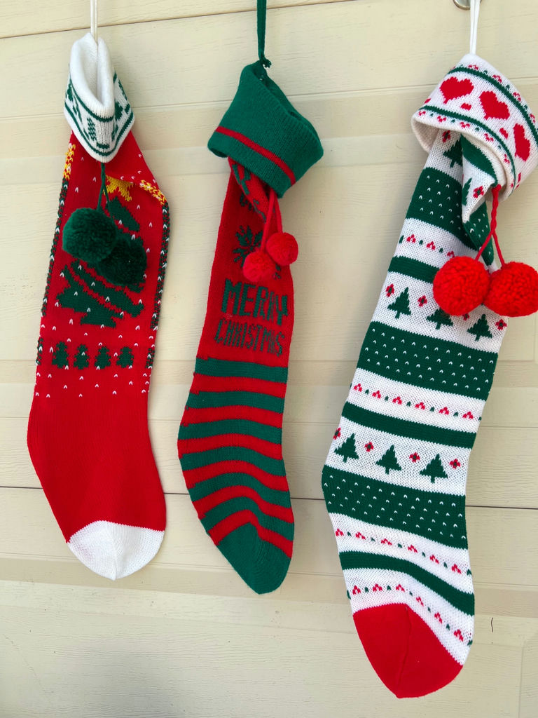 Vintage Christmas Decor Collection: stockings, ornaments, figurines, towels and tree - image 14 of 20