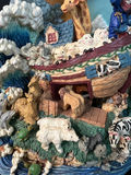 Noah's Ark Diorama on Music Box Pedestal and Musical Nativity Scene in Book - thumbnail 2 of 18