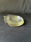 Apple-shaped glass dishes and pedestal dessert cups - thumbnail 11 of 12