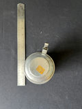 Vintage metal colander and Antique pewter mug - thumbnail 7 of 9