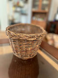 Oval handwoven wicker basket with handle and small wicker basket - thumbnail 13 of 14