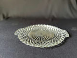 Crystal Glass Dish with Matching Creamer and Grape glass dish - thumbnail 2 of 8