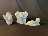 Vintage Hummel-Style hand-painted figurines and ceramic angel figurines - thumbnail 7 of 12
