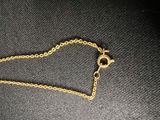 Two-tone pendant necklace set with purple heart and decorative charms - thumbnail 7 of 10