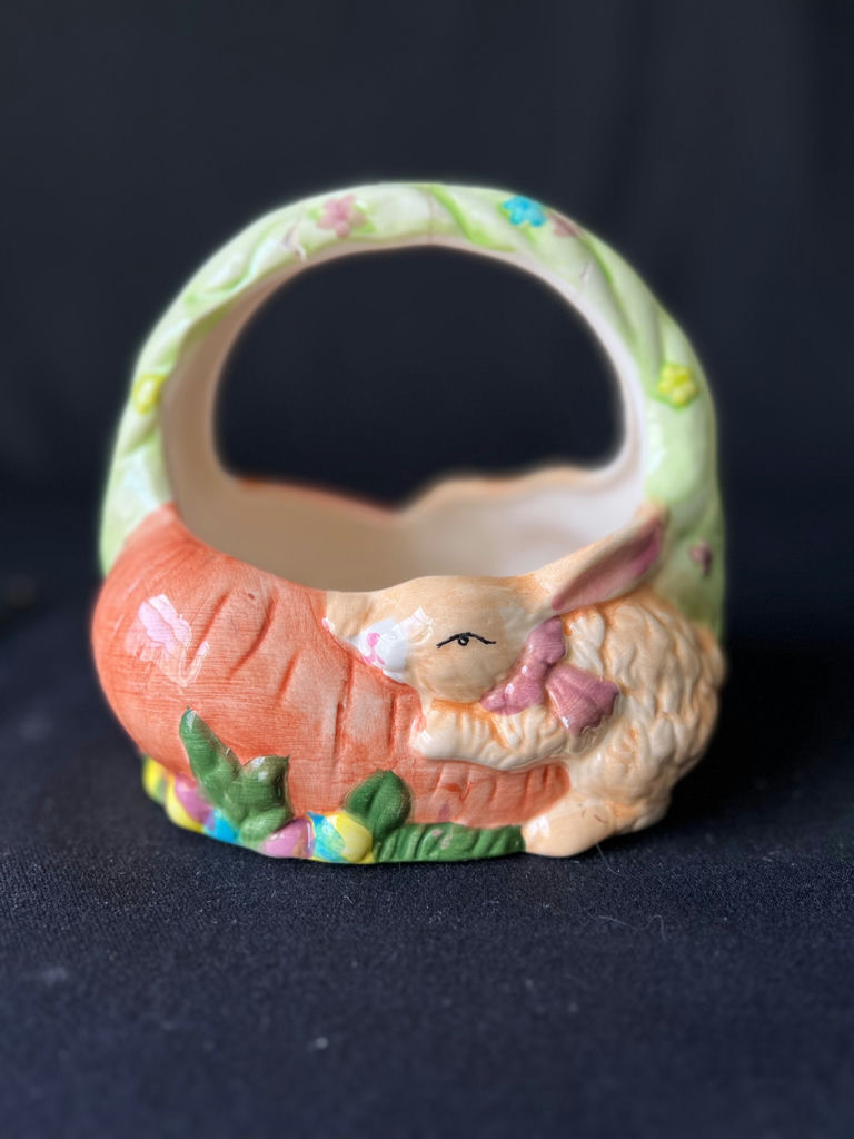 Assorted viintage ceramic pitchers and decorative pottery - image 7 of 8