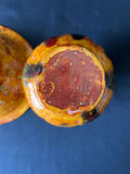 Mid-century, California Pottery mini pitcher with bowl and decorative angel relief plaque - thumbnail 3 of 9