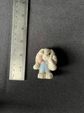Enesco Precious Moments Purrfect Grandma thimble and Grandpa Ornament; Handmade Vicki Lane bunny figurine - thumbnail 7 of 13