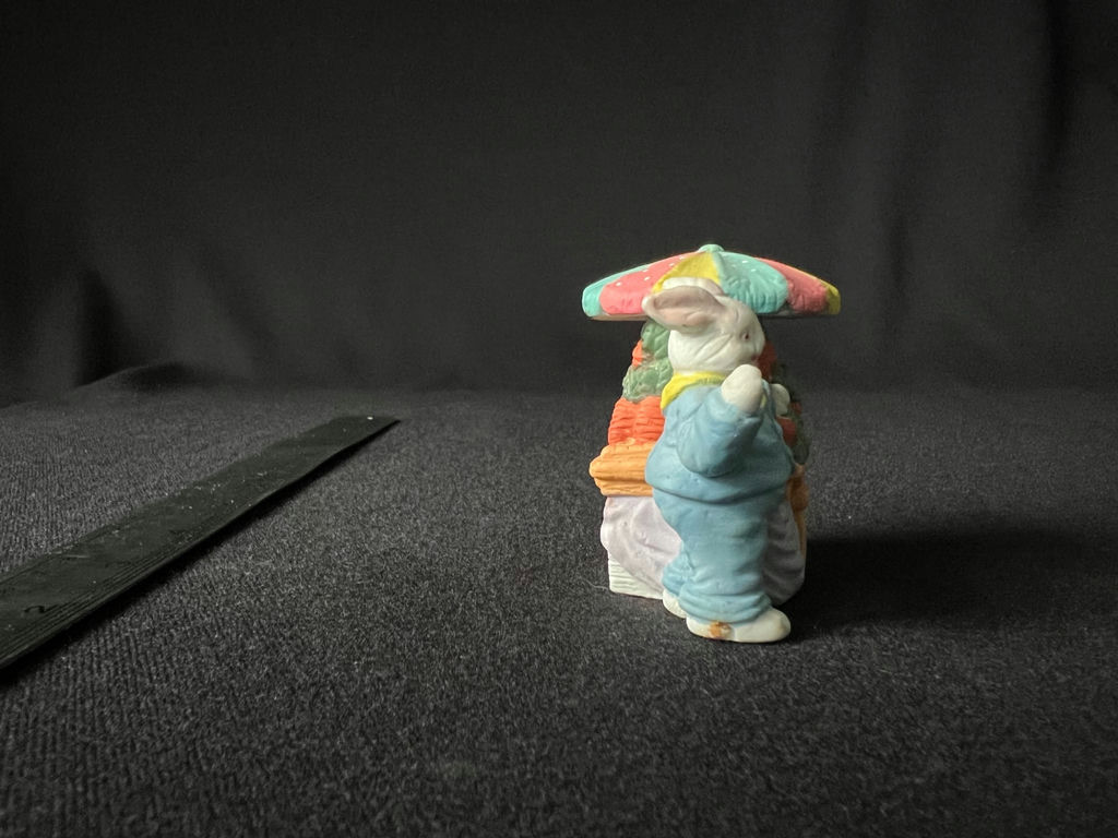 Set of Rabbit Figurines with Market Accessories - image 12 of 13