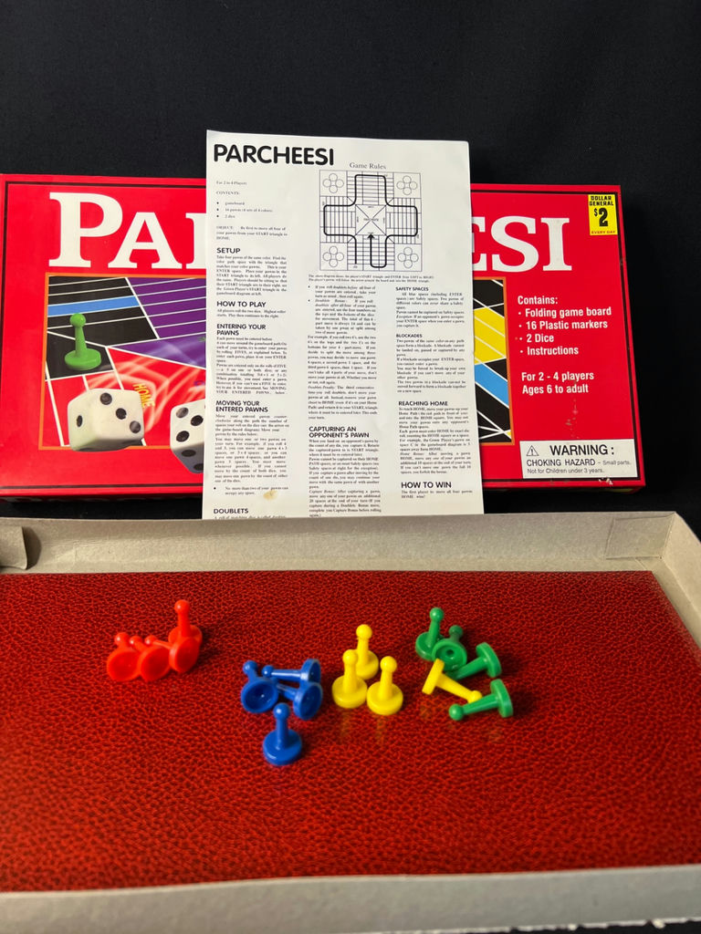 Vintage Pictionary, Parcheesi, and Scrabble Board Game Sets - image 13 of 18