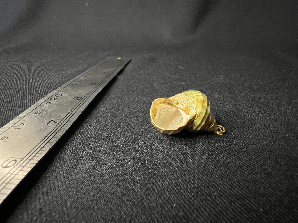 Assorted jewelry pins: Christmas tree, M, seashell pendant, and rose pendant - image 10 of 16