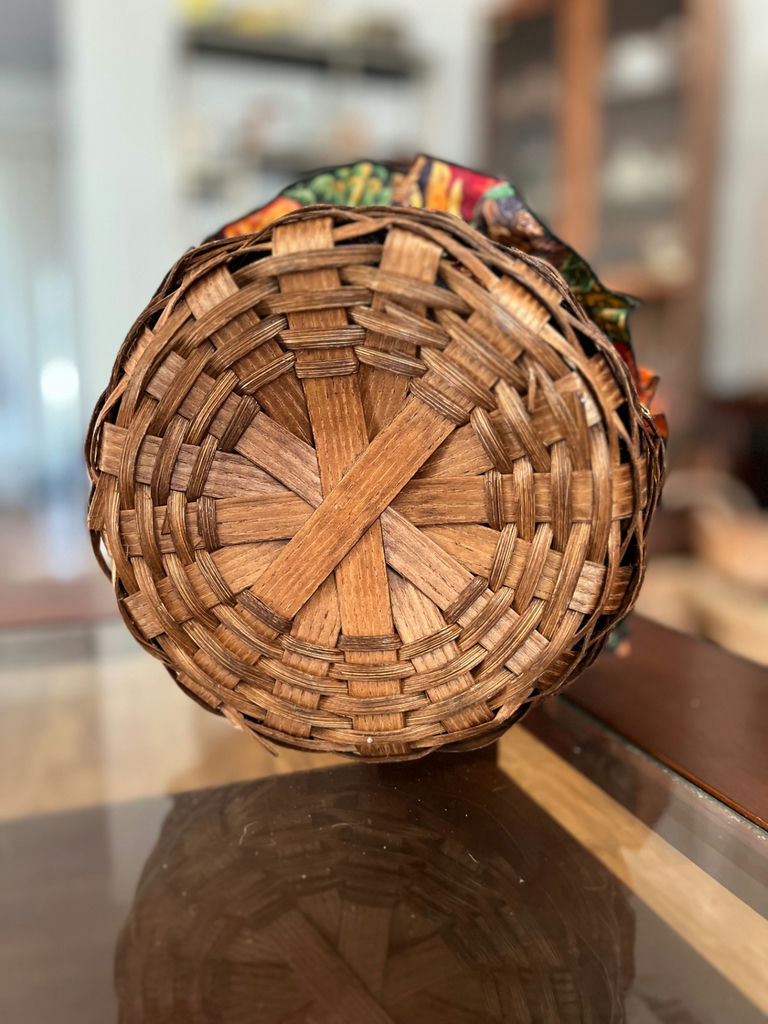 Vintage Wicker Baskets and a Turkey-Shaped Basket - image 6 of 24