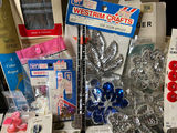 Vintage sewing kit with buttons, threads, zippers and craft trims - thumbnail 11 of 13