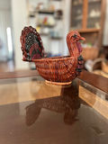 Vintage Wicker Baskets and a Turkey-Shaped Basket - thumbnail 21 of 24