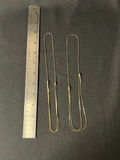 Three Gold-tone necklaces one with heart pendant with Yellow Rose - thumbnail 1 of 13