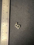 Silver-tone Heart-shaped pendant - thumbnail 1 of 4