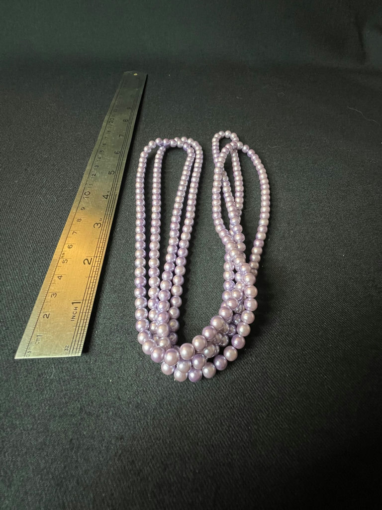 Assorted Vintage beaded necklaces - image 3 of 16