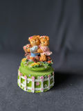 Assorted miniature decorative figurines and music box - thumbnail 7 of 19
