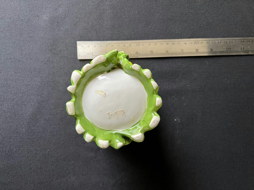 Shawnee Pottery "Corn King" Large Casserole & Corn Glass Vase/Planter and Candle Holders - image 13 of 13
