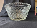 Vintage Cut-glass bowl and a glass tumbler - thumbnail 1 of 6
