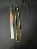 Beaded necklace collection in blue, black and gold tones - thumbnail 9 of 12