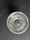 Crystal glassware set with starburst pattern - thumbnail 10 of 25