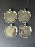 Apple-shaped glass dishes and pedestal dessert cups - thumbnail 1 of 12
