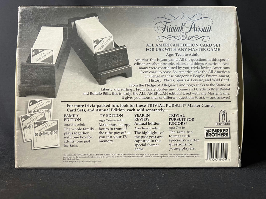 Vintage board game collection including Trivial Pursuit, Backgammon, Checkers, and Planet Hollywood - image 4 of 20