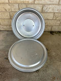 Coffee maker, Vintage fondue set, and vintage metal cake and pie carrier - thumbnail 11 of 14
