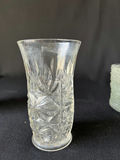 Crystal glassware set with starburst pattern - thumbnail 7 of 25