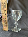 Vintage Ceramic Creamer Pitcher, Glass Goblets, and a Port Glass - thumbnail 6 of 7