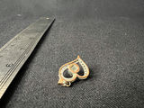 Silver-tone Heart-shaped pendant - thumbnail 4 of 4