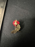 Assorted jewelry pins: Christmas tree, M, seashell pendant, and rose pendant - thumbnail 14 of 16
