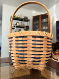 Vintage Wicker Baskets and a Turkey-Shaped Basket - thumbnail 16 of 24