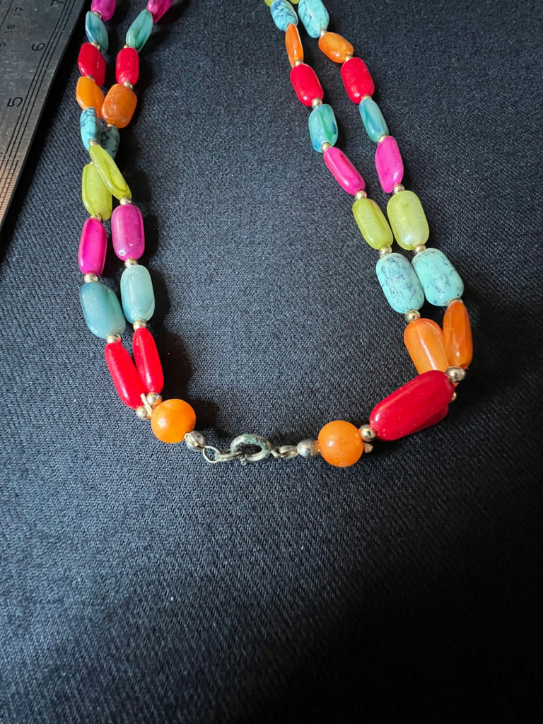 Assorted Vintage beaded necklaces - image 14 of 16