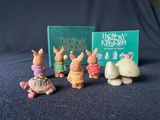 Harmony Kingdom Collectible Box Figurines: Rabbits, Turtle, and Mushrooms - thumbnail 2 of 9