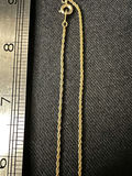 Gold-tone and silver-tone chain necklaces with pendant and varied links - thumbnail 10 of 10