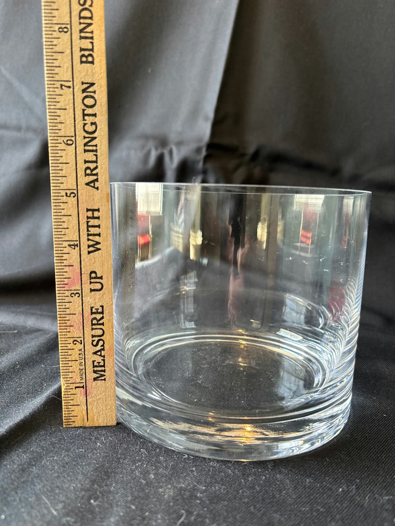 Vintage Cut-glass bowl and a glass tumbler - image 6 of 6