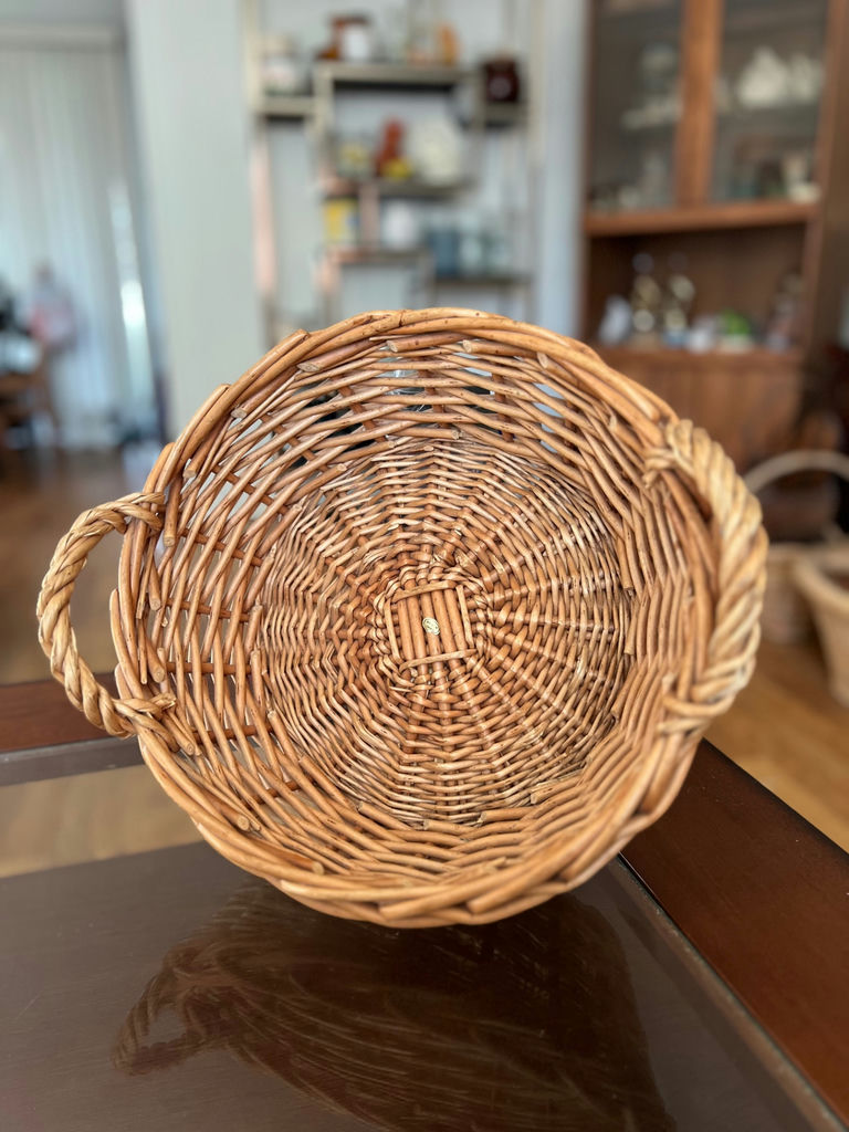 Vintage Wicker Baskets and a Turkey-Shaped Basket - image 12 of 24