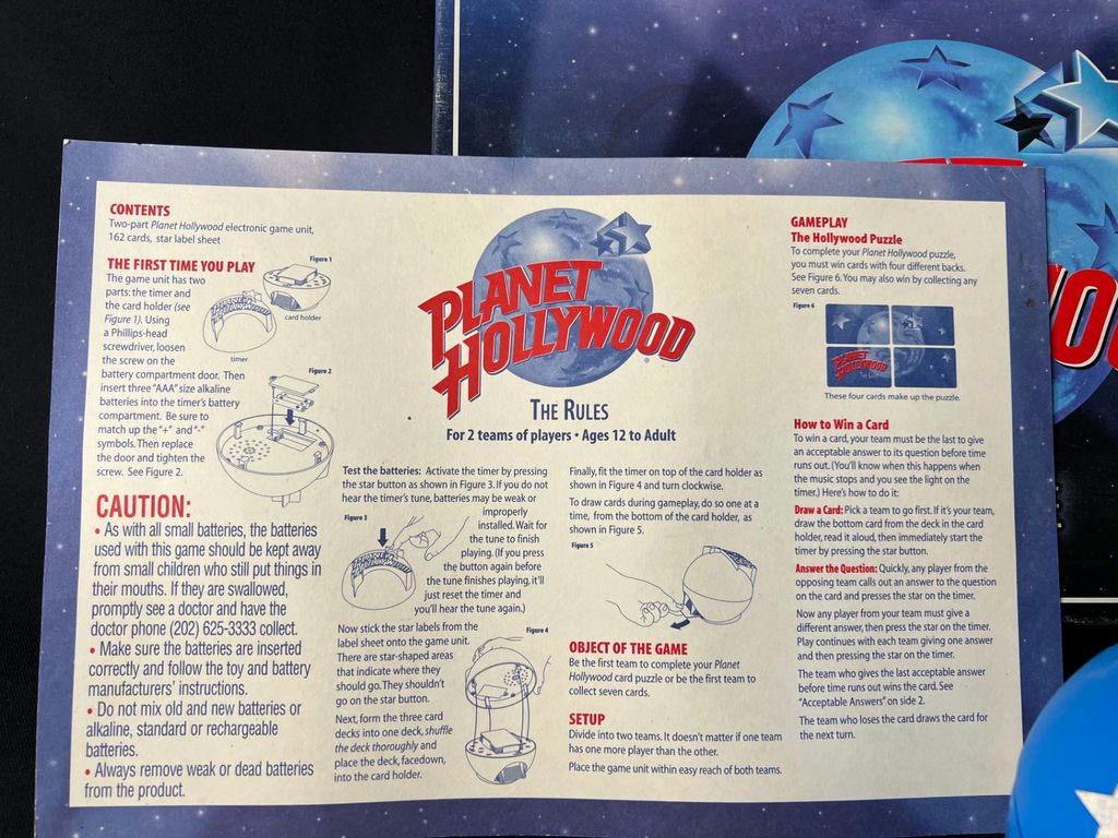 Vintage board game collection including Trivial Pursuit, Backgammon, Checkers, and Planet Hollywood - image 18 of 20