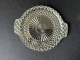 Crystal Glass Dish with Matching Creamer and Grape glass dish - thumbnail 1 of 8