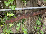 Antique hooks, bar, and chain hardware - thumbnail 7 of 7