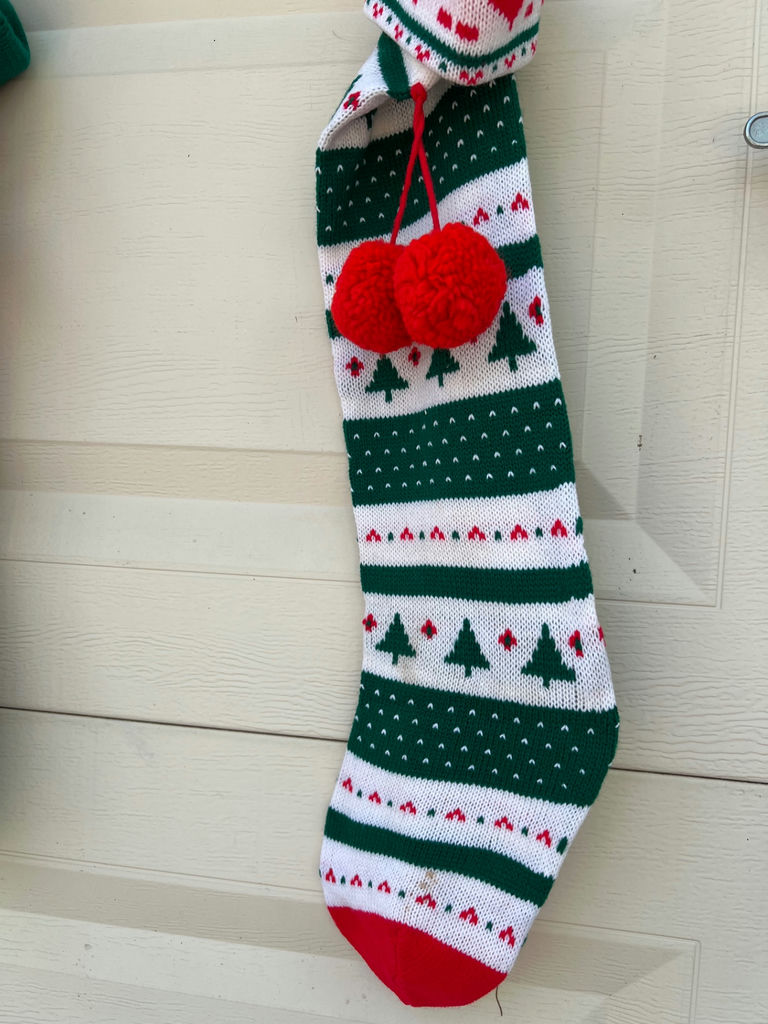 Vintage Christmas Decor Collection: stockings, ornaments, figurines, towels and tree - image 13 of 20