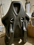 Black plastic racing bucket seat - thumbnail 2 of 3